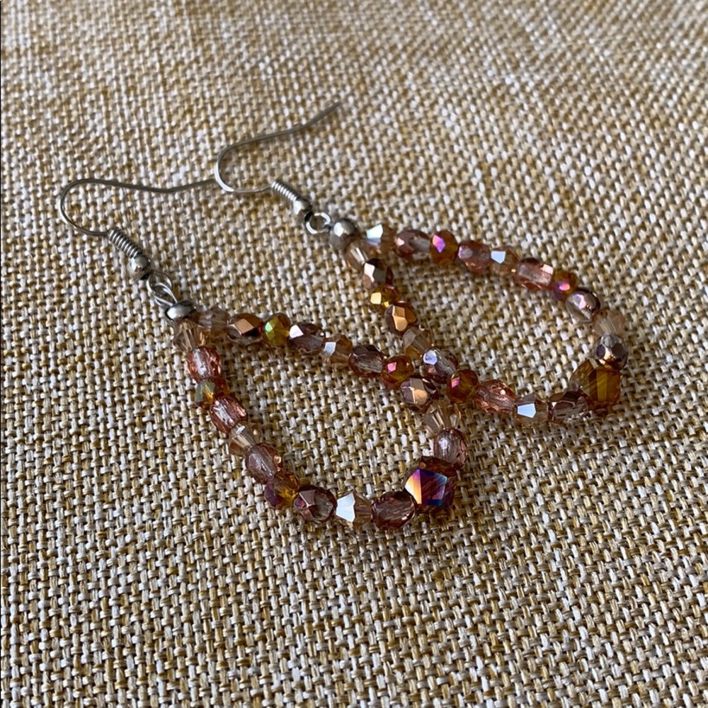 Beautiful one of a kind handcrafted earrings
